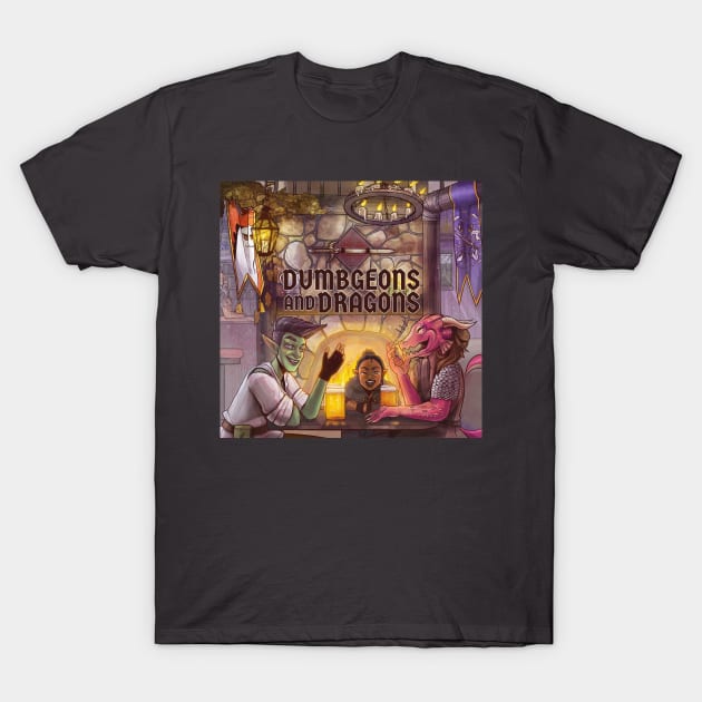 Dumbgegons & Dragons Season 2 T-Shirt by Dumb Dragons Productions Store